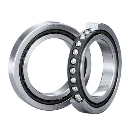 NSK Angular Contact Ball Bearing 7080AE2DBCP35P4BU214, showing its high-precision design and build quality.