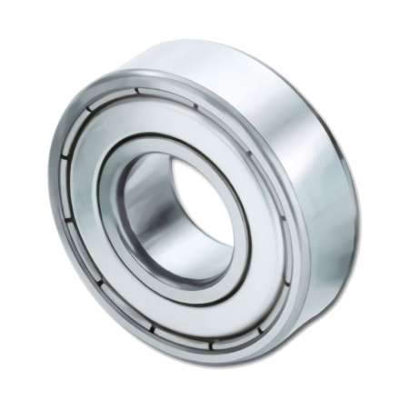 Ball Bearing 626ZZ with chrome steel construction and metal shields.