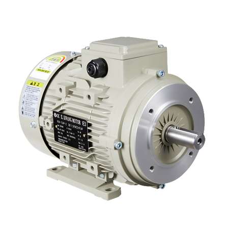 IK ELECTRIC B34 Horizontal C-Face Single Phase Motor, TEFC, 2.2kW, 3HP, 220V