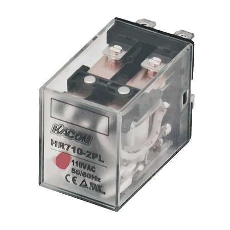 Kacon General Purpose Relay Set HR707N-2PL 110VAC